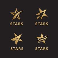 Star logo vector  icon  template design for business