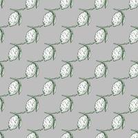 Seamless pattern lemon on branch with leaves engraving. Vintage background of citrus fruits in hand drawn style. vector