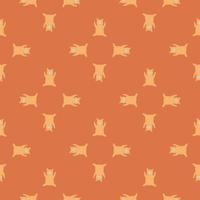 Seamless pattern cute pigs. Background of chubby piggy in doodle style. vector