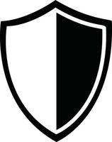 security shield icon vector