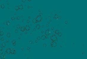 Light Blue, Green vector pattern with spheres.