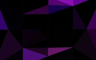 Light Purple vector polygonal pattern.