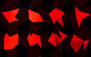 Light Red vector abstract mosaic background.