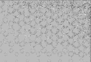 Light silver, gray vector texture with disks.
