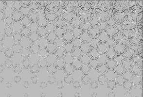 textura de vector gris plateado claro con discos.