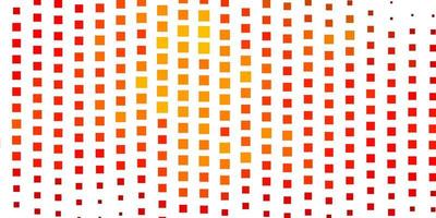 Dark Orange vector layout with lines, rectangles.