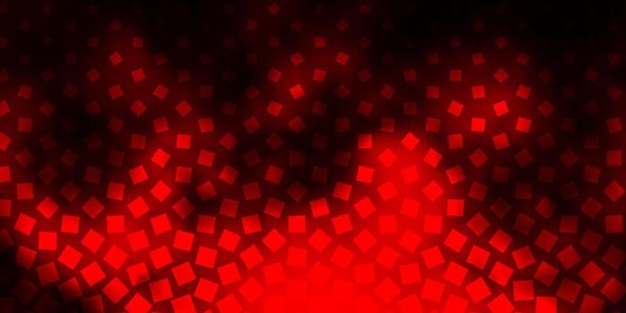Dark Orange vector background with rectangles.