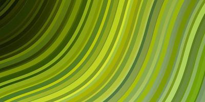 Light Green, Yellow vector layout with circular arc.