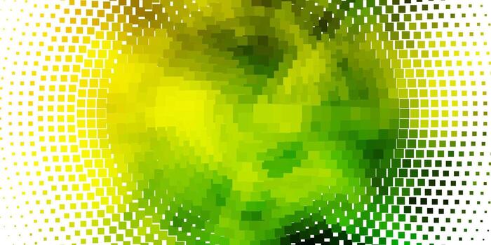 Light Green, Yellow vector layout with lines, rectangles.