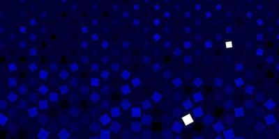 Dark BLUE vector template with rectangles.