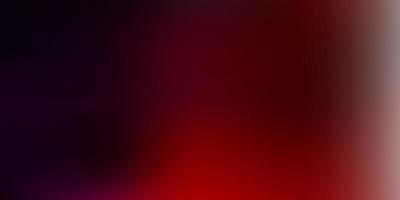 Dark red vector abstract blur backdrop.