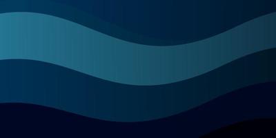 Dark BLUE vector background with lines.