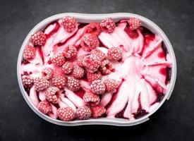 sorbete de frutas helado casero