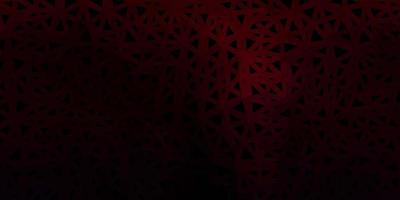 Dark pink vector abstract triangle texture.