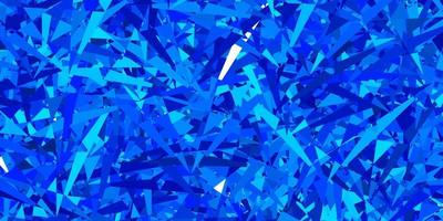 Light blue vector backdrop with triangles, lines.