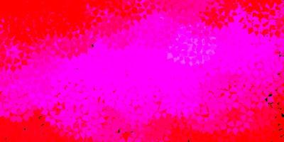 Light pink vector background with polygonal forms.