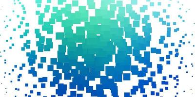 Light Blue, Green vector background with rectangles.