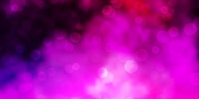 Light Purple, Pink vector background with spots.