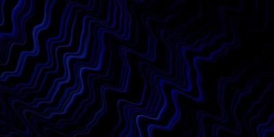 Dark BLUE vector pattern with lines.