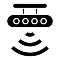 Motion Sensor Line Icon vector