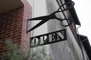 cisors barbershop sign photo