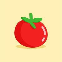 ilustración vectorial gráfico de tomate vector