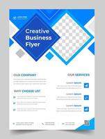 Corporate business flyer template design. digital marketing agency flyer, business marketing flyer. grow your business digital marketing new flyer. digital marketing flyer vector