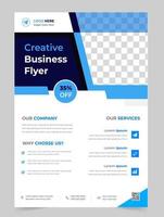 Corporate business flyer template design. digital marketing agency flyer, business marketing flyer. grow your business digital marketing new flyer. digital marketing flyer vector