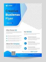 Corporate business flyer template design. digital marketing agency flyer, business marketing flyer. grow your business digital marketing new flyer. digital marketing flyer vector