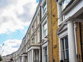 HDR Terraced Houses in London photo