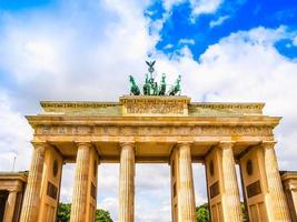 HDR Brandenburger Tor Berlin photo