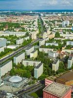 HDR Berlin aerial view photo