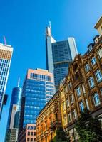 HDR View of Frankfurt, Germany photo