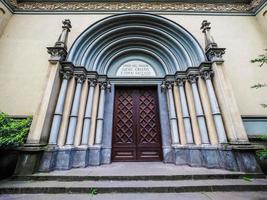 HDR Tempio Valdese Waldensian Temple church in Turin photo