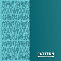 Batik Pattern Ornament Vector Illustration