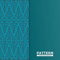 Batik Pattern Ornament Vector Illustration