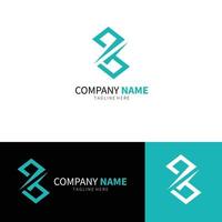 Letter AB Logo Design Template vector