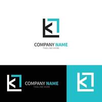 Letter K Logo Design Template Elementes vector