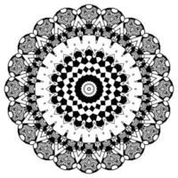 Arabic mandala. Symmetrical pattern vector