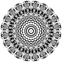 Arabic mandala. Symmetrical pattern vector