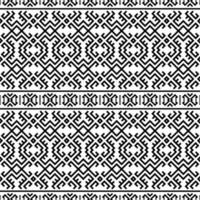 Geometric Aztec Seamless Eethnic Pattern Texture design vector