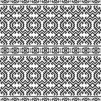 Geometric Aztec Seamless Eethnic Pattern Texture design vector