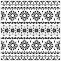 Aztec seamless ethnic pattern texture design vector