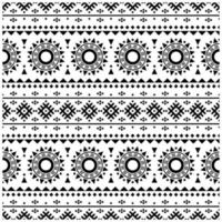 Aztec seamless ethnic pattern texture design vector