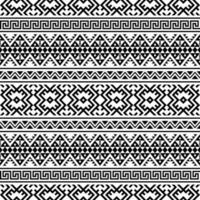 Geometric Seamless Ethnic Patterns Texture Design Vector