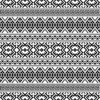 Geometric Seamless Ethnic Patterns Texture Design Vector