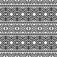 Geometric Seamless Ethnic Patterns Texture Design Vector