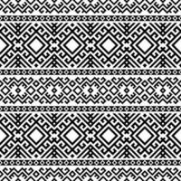 Geometric Seamless Ethnic Patterns Texture Design Vector