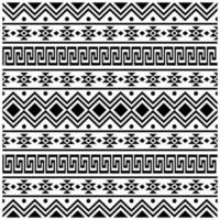 Aztec seamless ethnic pattern texture design vector