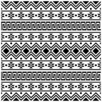 Aztec seamless ethnic pattern texture design vector